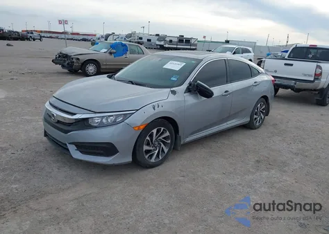 2016 Honda Civic Ex из США, поврежденный, VIN 19XFC2F74GE057238